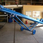 PORTABLE CONVEYOR SIDE VIEW