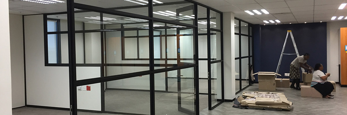 Glass Aluminium Partitions Hedge Ceilings And Partitioning Glass Aluminium Partitions