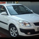KIA RIO 1.4 WHITE 2009 YBC383GP MAIN2