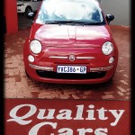 FIAT 500 POP 1.2 RED 2009 YVC386GP FRONT