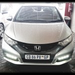 Honda Civic 1.8 executive silver 2012 front