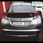 Honda Civic 1.8 executive silver 2012 rear