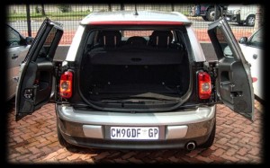 Mini Cooper Clubman CM90DFGP GREY 2010 boot