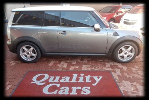 Mini Cooper Clubman CM90DFGP GREY 2010 side