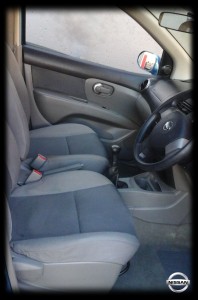 NISSAN LIVINA BLUE XCV697GP FRONT SEAT frame