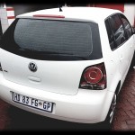 VW Polo vivo GP 2016 white rear