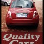 FIAT 500 POP 1.2 RED 2009 YVC386GP BACK