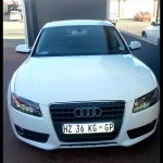 AUDI A5 2010 FRONT