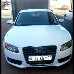 AUDI A5 2010 FRONT