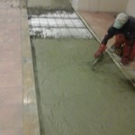 Slab installations