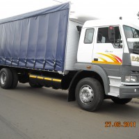 8 TON  SLEEPER CAB WITH TAUTLINER BODY