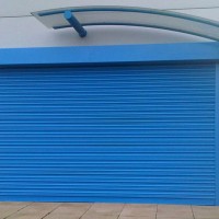 roller shutter baby blue