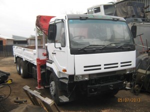 Nissan UD 290 Refurbished Crane Truck, Must Be seen!!!