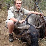 Stephen with Blue Wildebeest