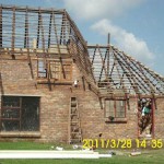 Gable Wall Thatch House (1)