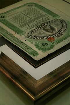Picture framing example