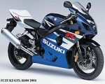 Suzuki GSXR 60004-05Blue&White