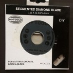 SEGMENTED DIAMOND BLADE