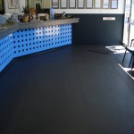 Vinyl floor tiles